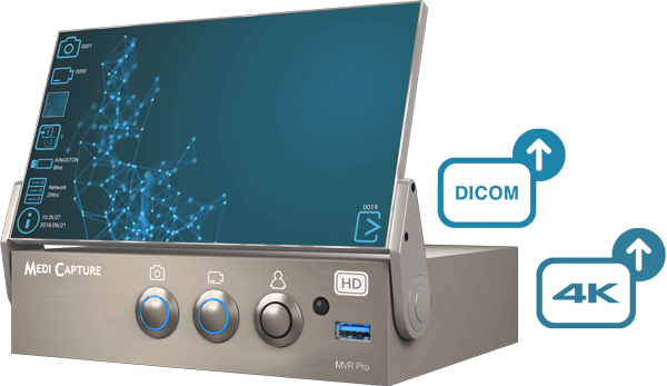MVR Pro showing 4K and DICOM Upgrades